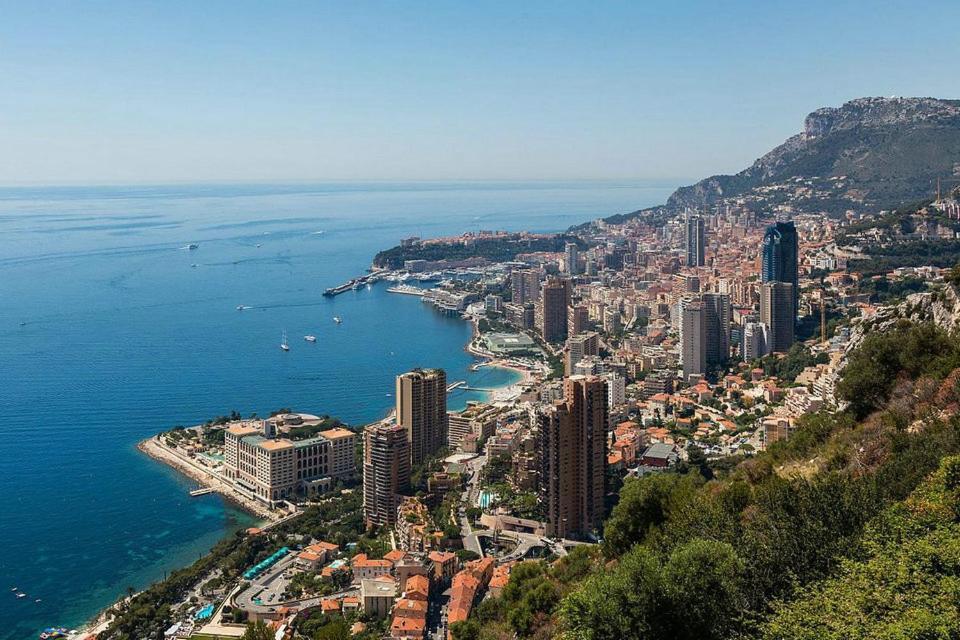 Mybluevista Luxury Panoramic Sea View Apartments Cap D Ail Near Monaco Cap-d'Ail Exterior foto