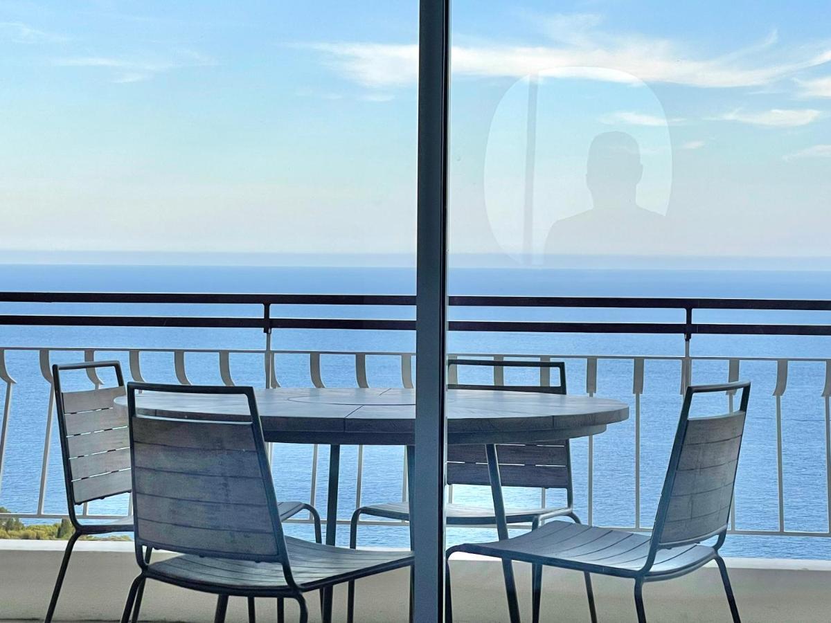 Mybluevista Luxury Panoramic Sea View Apartments Cap D Ail Near Monaco Cap-d'Ail Exterior foto